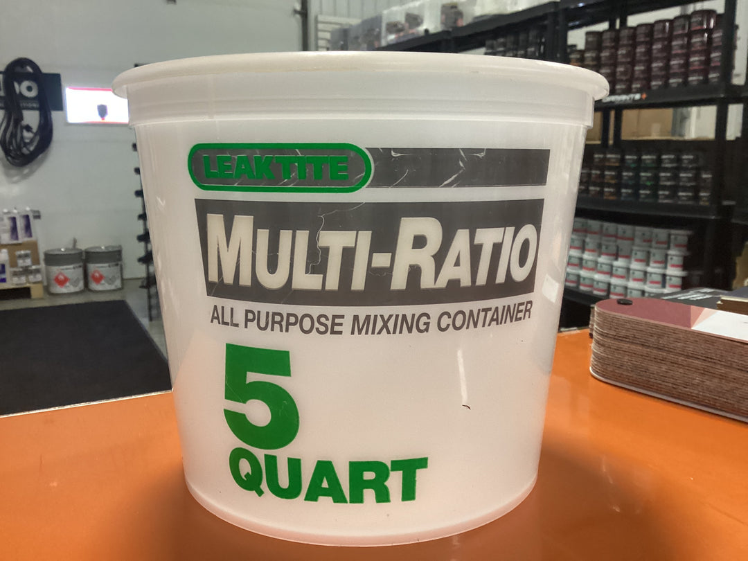 Leaktite - Graduated Container with 5L Mixing Ratio