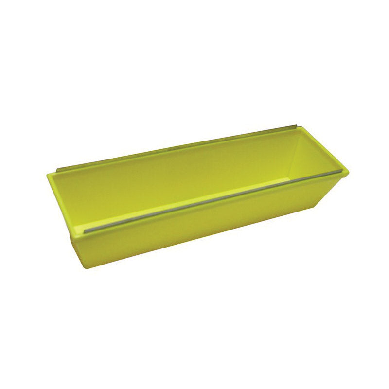 Bassin en plastique de 35,5 cm (14 po) à rebord de métal
