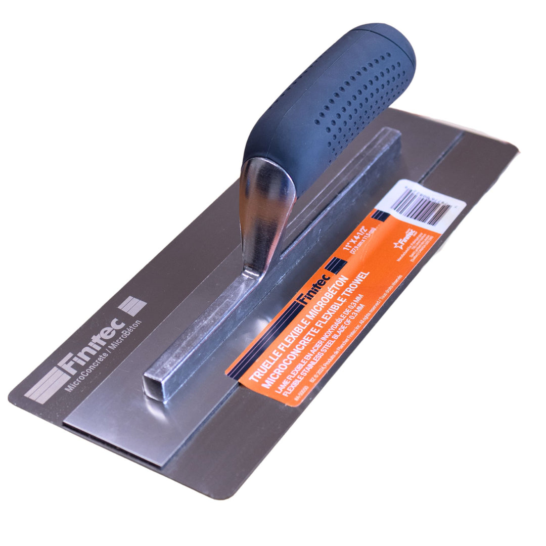 Flexible Trowel for Microconcrete