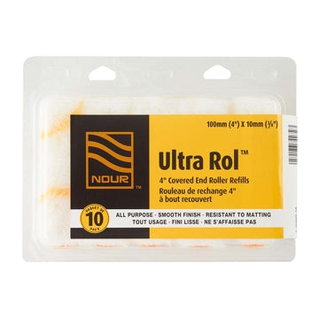 Nour - Mini Ultra Rol Striped Yellow Fabric Roll