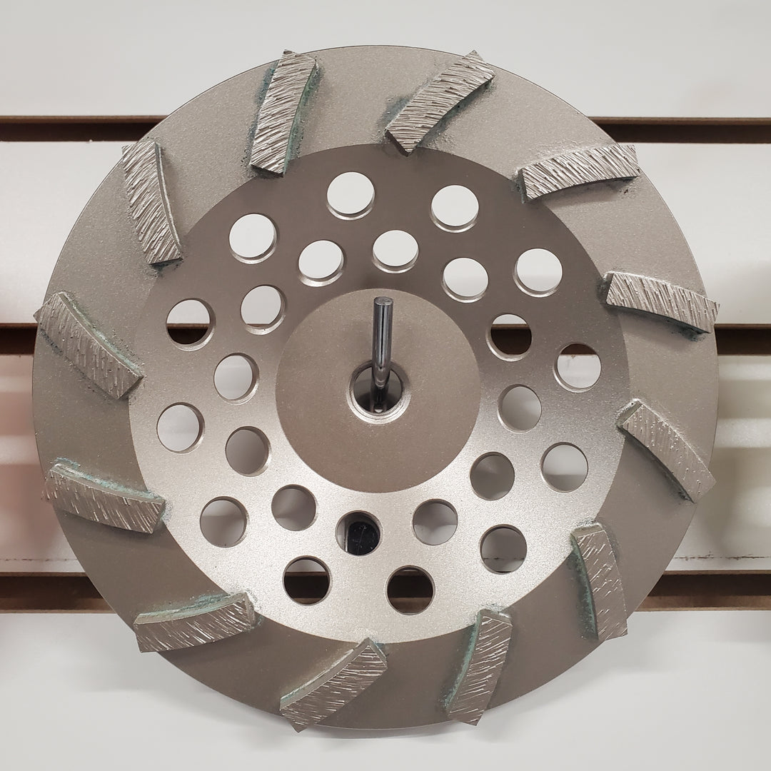 CupWheel 7" Grise 12 Segments