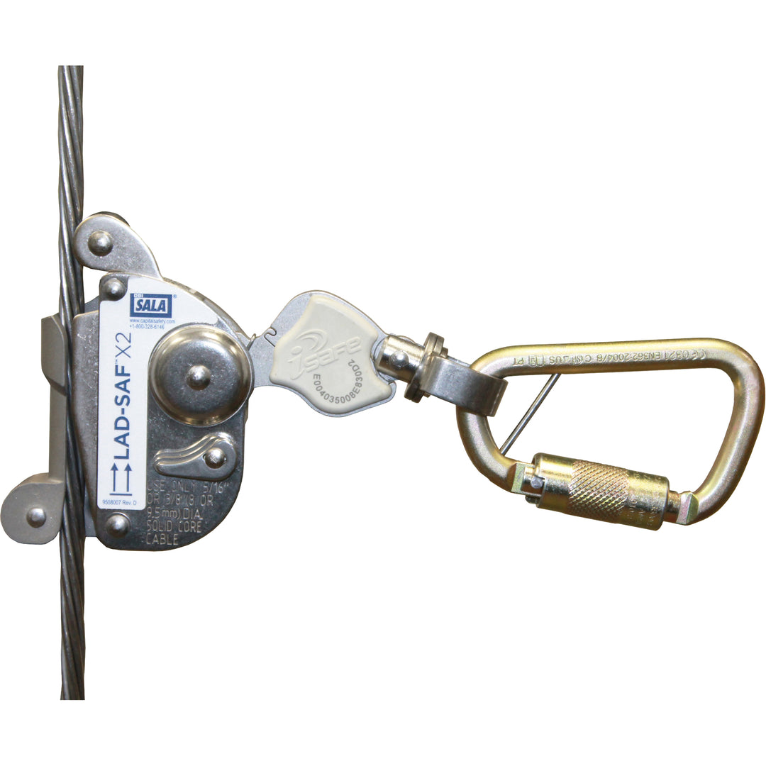3M DBI Sala Protection Contre Les Chutes Manchon amovible pour câble Lad-SafMC X2, Dia de la corde 5/8"/3/8"