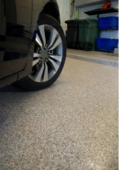 plancher de garage en polyaspartique