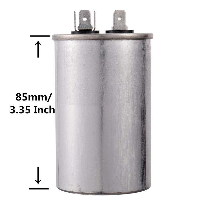 BOJACK Condensateur rond 30 uf MFD 370V 450V AC 50/60 Hz CBB65 10000 AFC