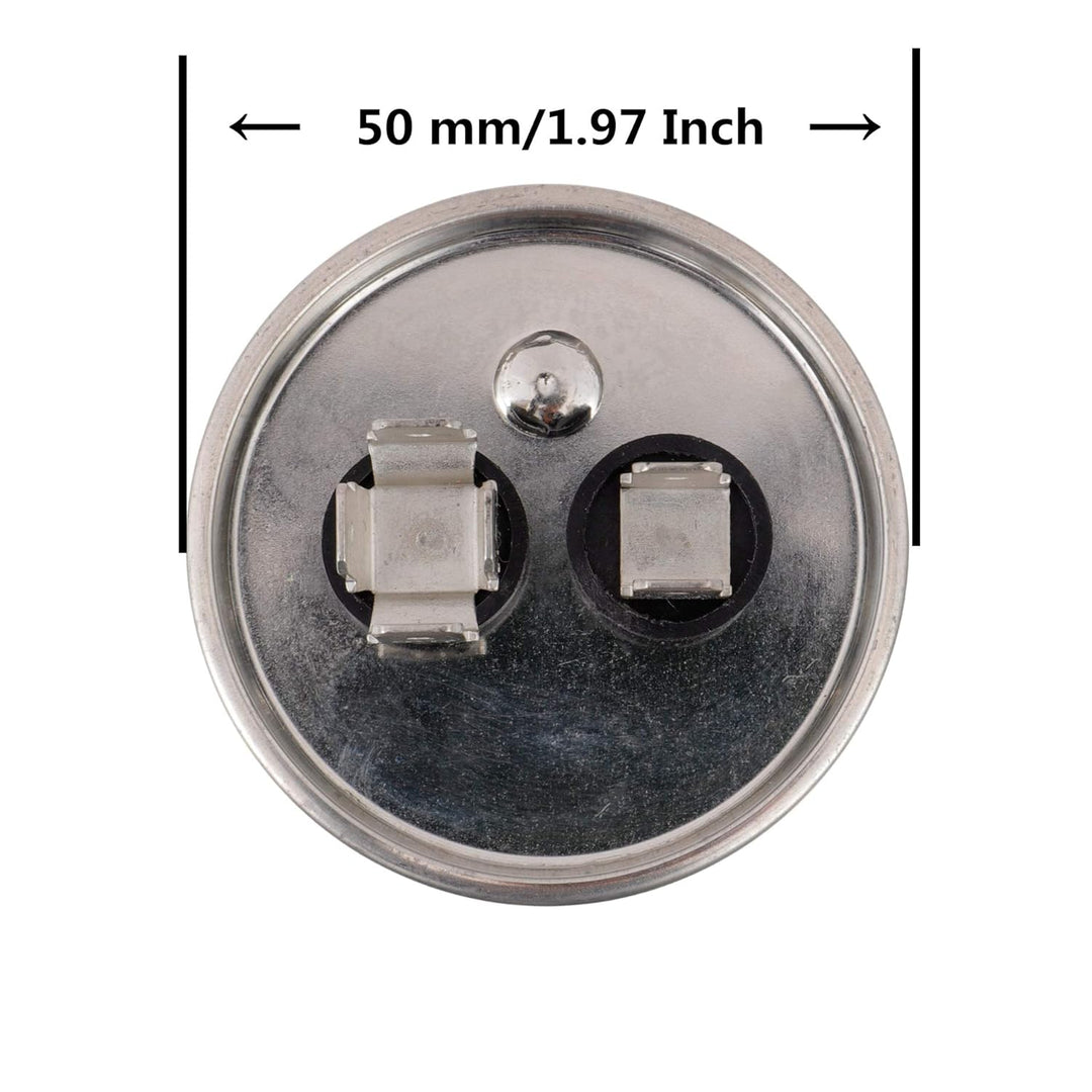 BOJACK Condensateur rond 30 uf MFD 370V 450V AC 50/60 Hz CBB65 10000 AFC