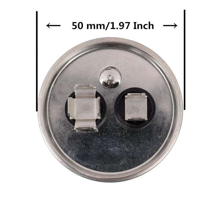 BOJACK Condensateur rond 30 uf MFD 370V 450V AC 50/60 Hz CBB65 10000 AFC