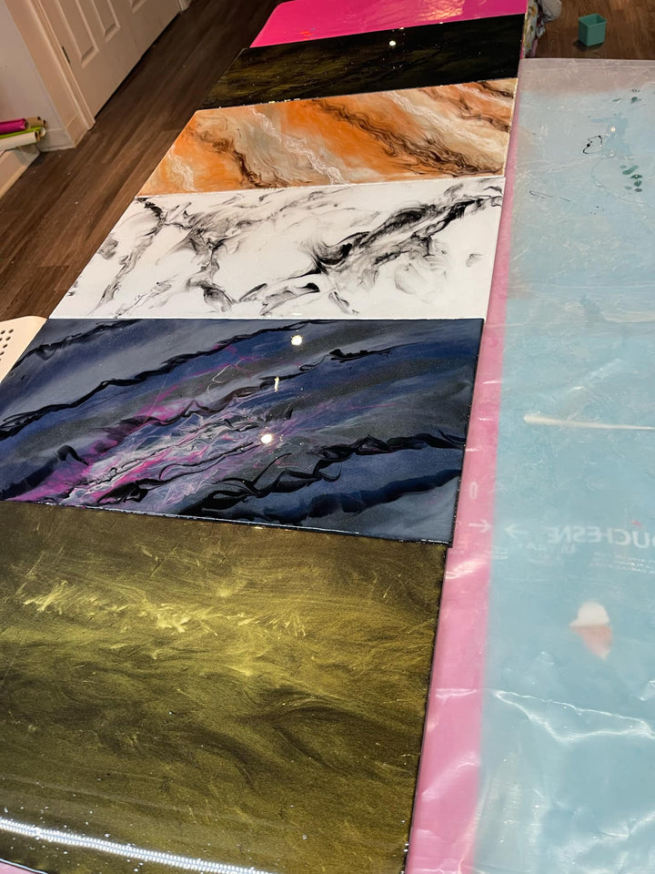 Artistic Epoxy Training with LaRousse