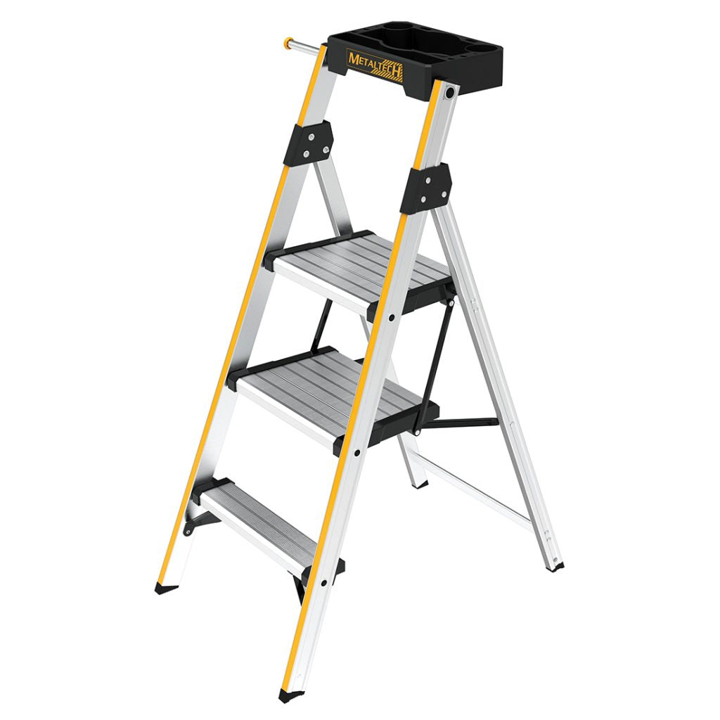 Escabeau - Pro Aluminum 3 marches 300lbs
