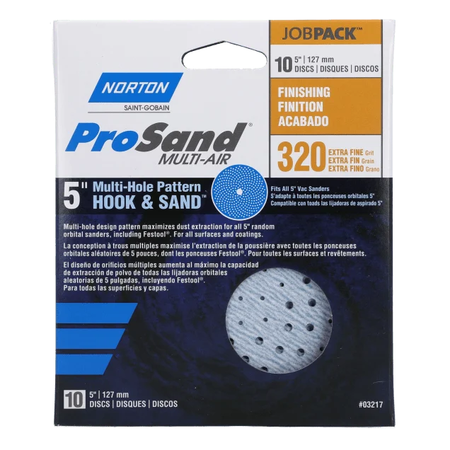 Norton - Disque de sablage ProSand Multi-Air Cyclonic 5"