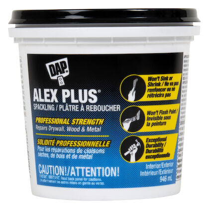 DAP ALEX PLUS® - Plâtre à reboucher
