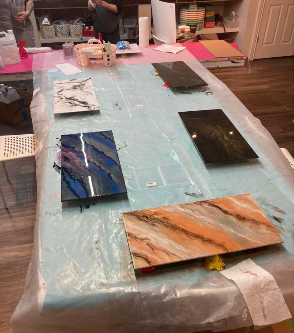 Artistic Epoxy Training with LaRousse