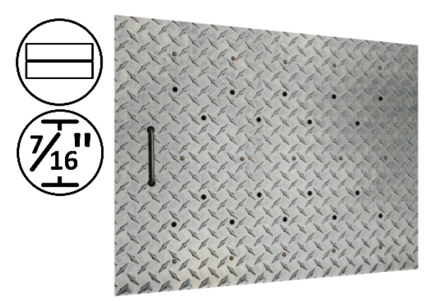 Dragar - Reinforced Unpainted Aluminum Drain Cover