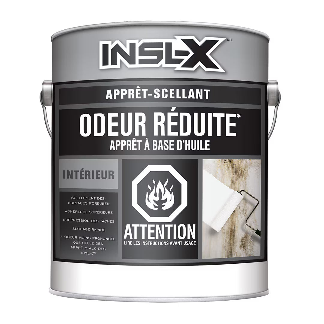 Apprêt à base d'huile à odeur réduite INSL-X