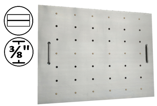 Dragar - Reinforced Unpainted Aluminum Drain Cover