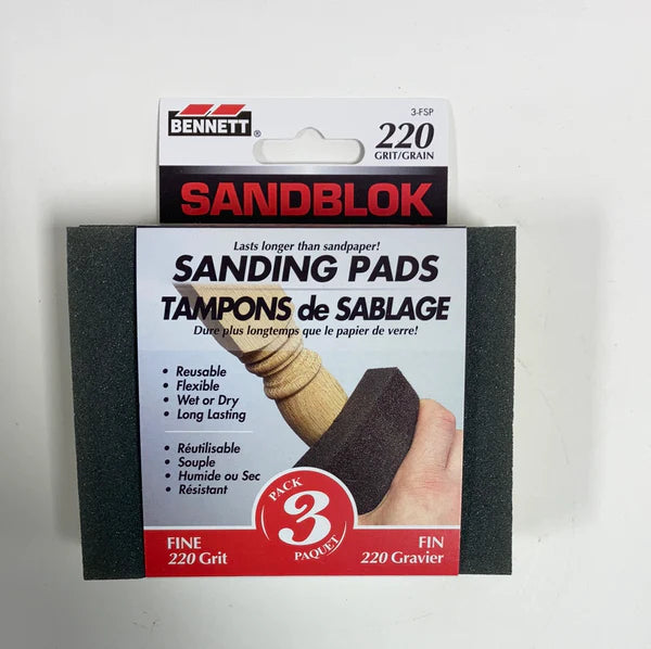 "Bennett - Sanding Pads"