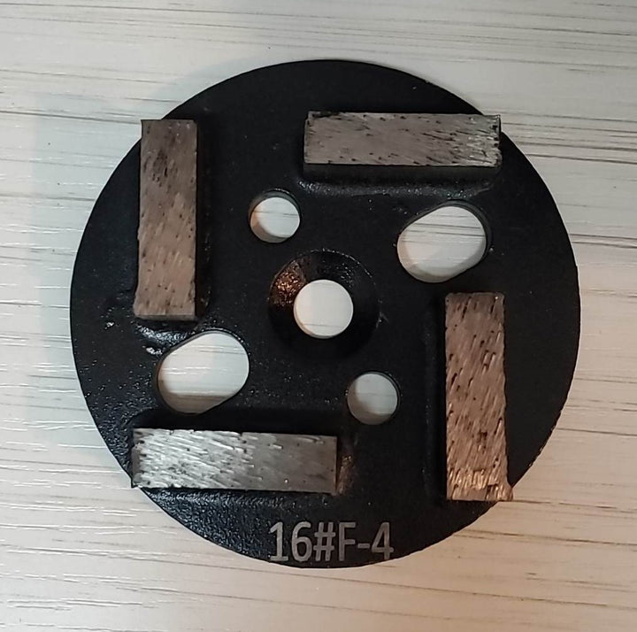 JS Floor 4-Segment Diamond Grinding Wheels