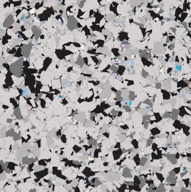 Flakes Glitter Aurora Accent