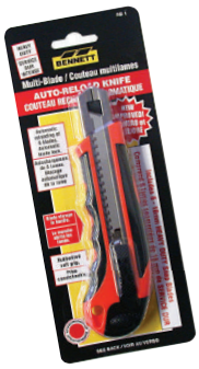 Utility knives and segmented blades