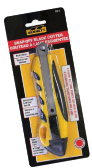Utility knives and segmented blades
