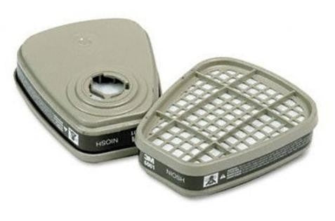 Filtres anti-vapeur 6001 3M