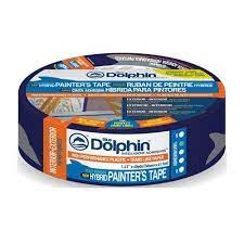 Blue Dolphin - Ruban de peintre hybride intérieur et extérieur